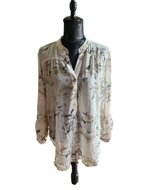 Poshmark Short Title

Hope Springs Floral Sheer Gold Blouse M